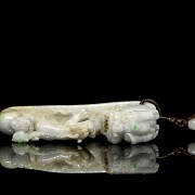 Natural jadeite ornament 