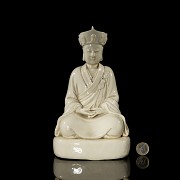 Glazed porcelain figurine ‘Monk’, Qing dynasty