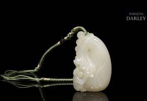 Jade pendant 'monkeys', Qing dynasty, Qianlong