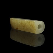 Small carved jade pendant, 20th century