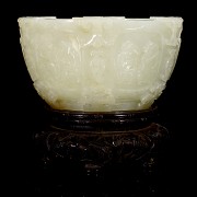 Jade bowl ‘Twelve Signs of the Zodiac’, Qing dynasty