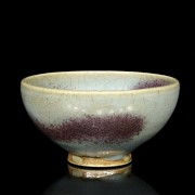 Glazed ceramic cup, Junyao style.