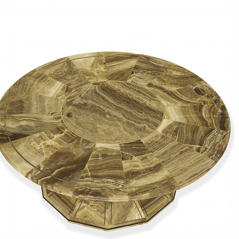 Onyx coffee table, 20th century - 2