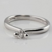 Original solitaire diamond 0.12cts