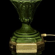 Lámpara de cerámica de Manises 