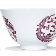 A pair of famille rose bowls, Daoguang period (1821 - 1850)