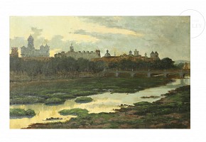 Juan Guillem Satorre (20th century) ‘Views of the River Turia’