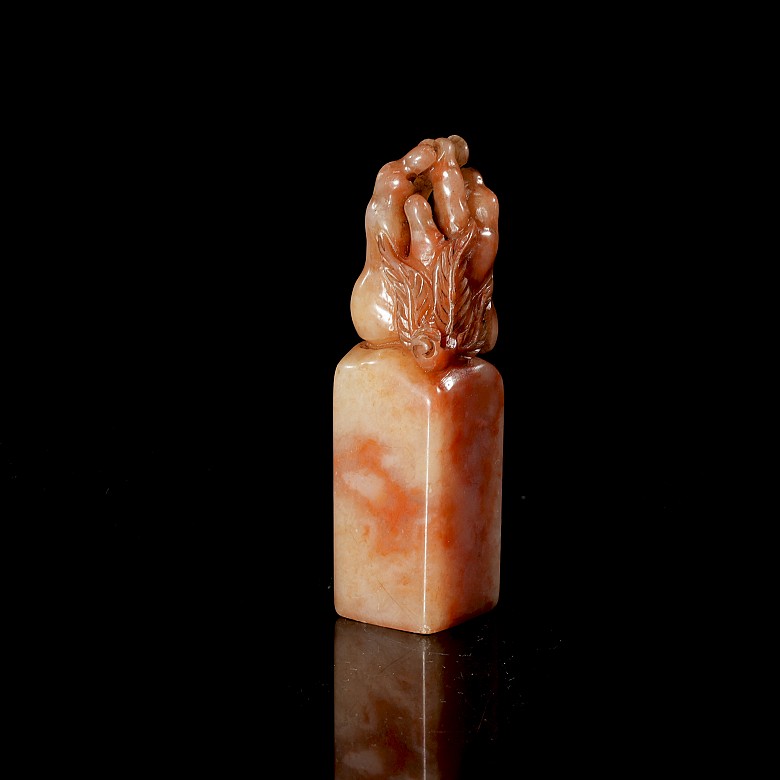 Shoushan ‘Buddha's Hand’ stone seal, Qing dynasty