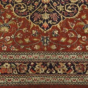 Persian silk carpet, 19th-20th century