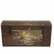 Antique wooden chest, 19th century - 2