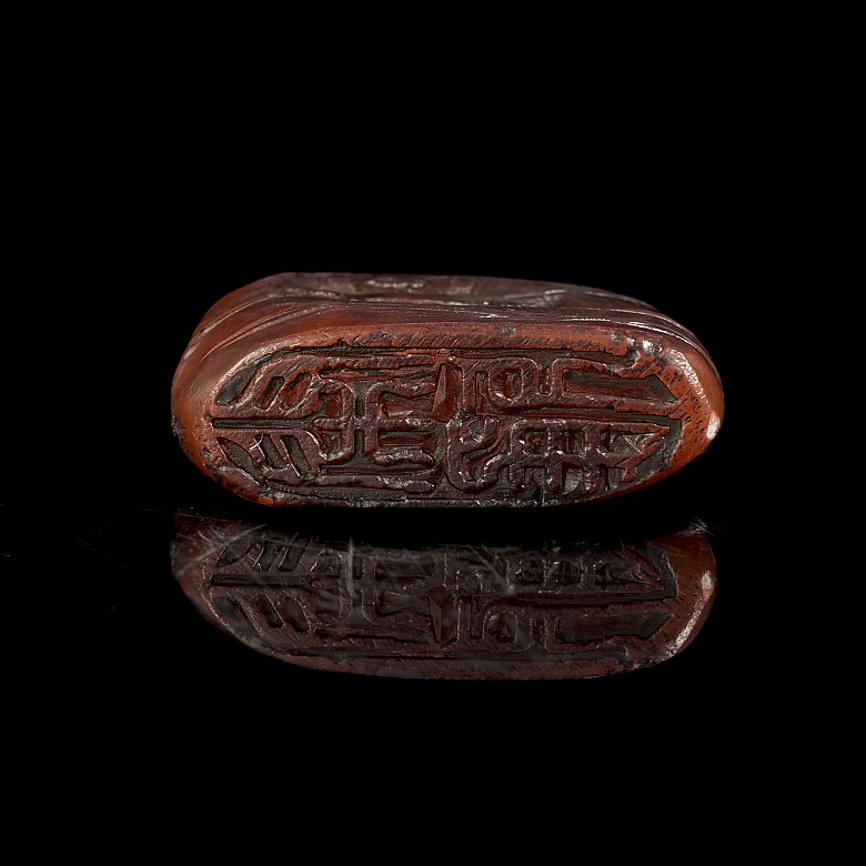 Shoushan Seal ‘Mountain and Character’, Qing dynasty