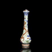 Porcelain Doucai paintbrus handle 