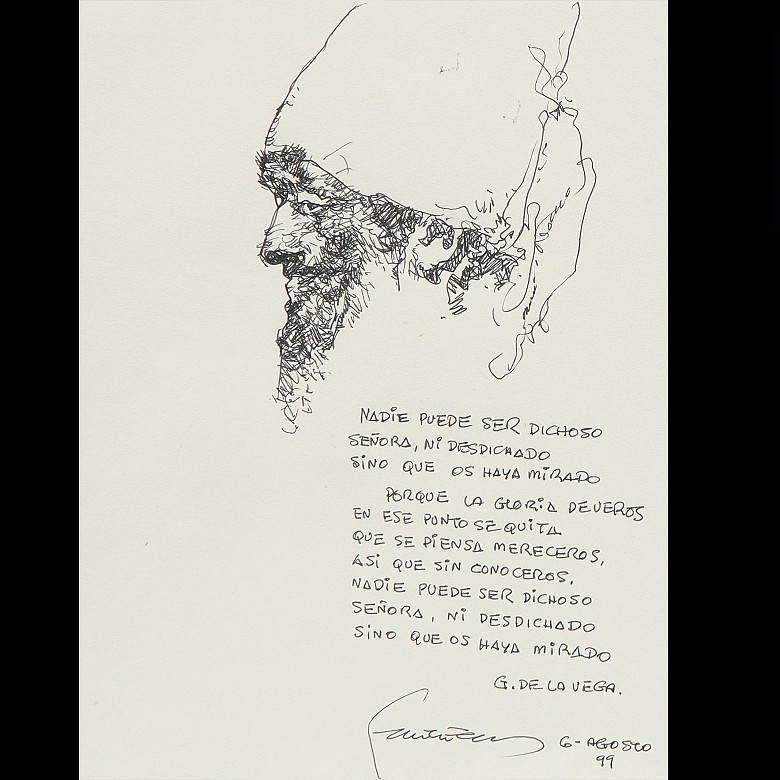 Eustaquio Segrelles del Pilar (1936) Retratos y poemas, 1999