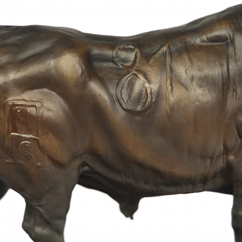 Algora 'Spanish fighting bull, Castaño' 20th century