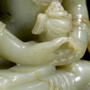 Hetian jade Buddha, Ming dynasty