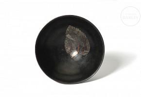 Black-glazed pottery bowl, Song dynasty