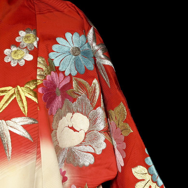 Kimono japonés de dama, finales s.XX - 5