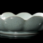 Celadon ‘Flower’ glazed ware dish, Song dynasty