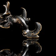 Bronze ‘Dragon’ brush stand, Qing dynasty