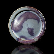 Junyao glazed earthenware dish, Song dynasty