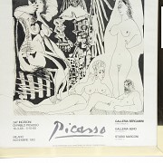 Pablo Picasso exhibition poster in Milano, 1982.