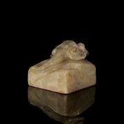 Shoushan stone ‘Animal’ seal, Qing dynasty