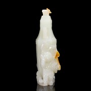 Hetian ‘Children and Quilin’ jade vase, Qing dynasty