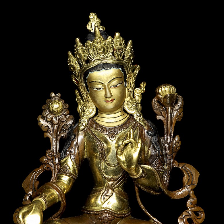 Bronze figure ‘Tara’ Nepal, 20th century