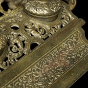 Double writing desk “Couple of angels” Louis XIV style, late XIX century