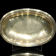 Set of four silver objects, 20th century