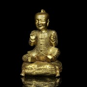 Gilded bronze figurine 