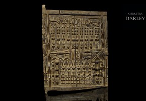 Dogon wooden door, Mali, 20th century