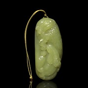 Yellow jade pendant 