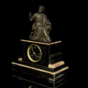 Napoleon III style table clock, 20th century