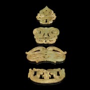 Set of four jade ornaments, Warring Kingdoms - 6