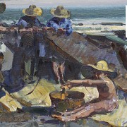 Eustaquio Segrelles del Pilar (1936) “Playa de Valencia”