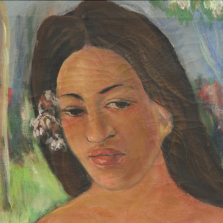 Elmyr de Hory (1906 - 1976) Homenaje a Paul Gauguin 