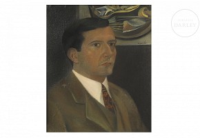 Vicente (20th century) ‘Portrait of a man’