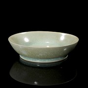 Celadon-glazed ‘Ruyao’ ware dish, Song dynasty