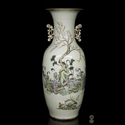 Porcelain vase ‘Ladies in the garden’, 19th century