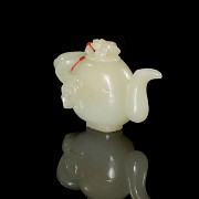 Small jade teapot, Qing dynasty