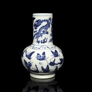 Porcelain vase “Dragons and butterflies” with mark Kangxi