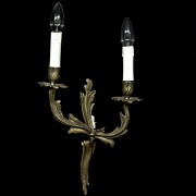 Set of Louis XV style sconces, 20th century