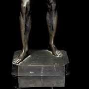 Escultura de bronce 