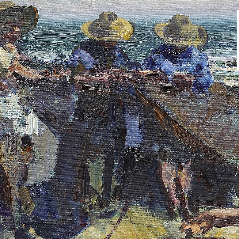 Eustaquio Segrelles del Pilar (1936) “Playa de Valencia”