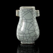 Small ‘Hu’ celadon-glazed vase, Qing dynasty