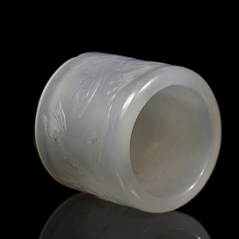 Agate ring, Qing dynasty