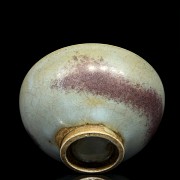 Glazed ceramic cup, Junyao style.