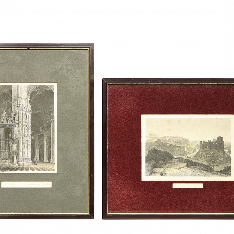 Views of Toledo, 19th century