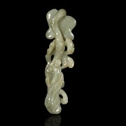 Small jade ruyi sceptre ‘Lingzhi’, Qing dynasty